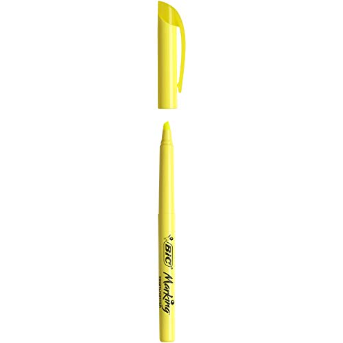 BiC 893133 Textmarker, hell, 5 Stück
