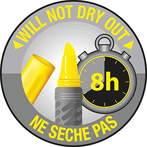 BiC 893133 Textmarker, hell, 5 Stück