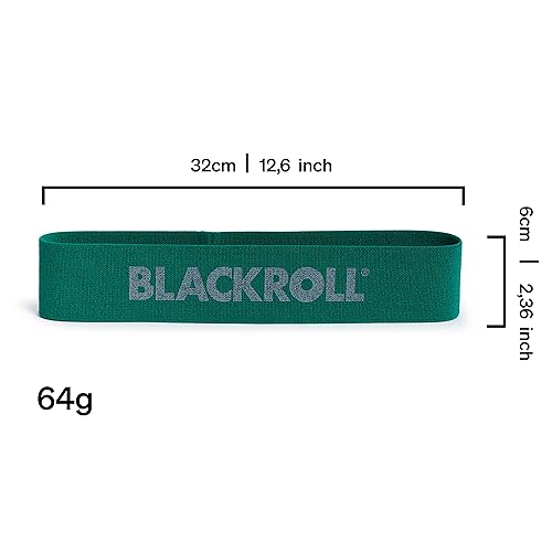 BLACKROLL® Loop Band (32 cm), Fitnessband für funktionales Training, hautfreundliches Widerstandsband, Trainingsband für zu Hause, Büro oder Park, Verschiedene Widerstandsstärken, Made in Germany