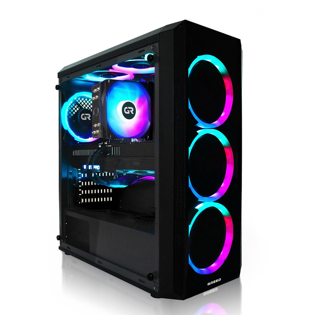 Greed® MK2 - Gaming PC - AMD Ryzen 7 5700X & AMD Radeon RX 9060XT (8GB)