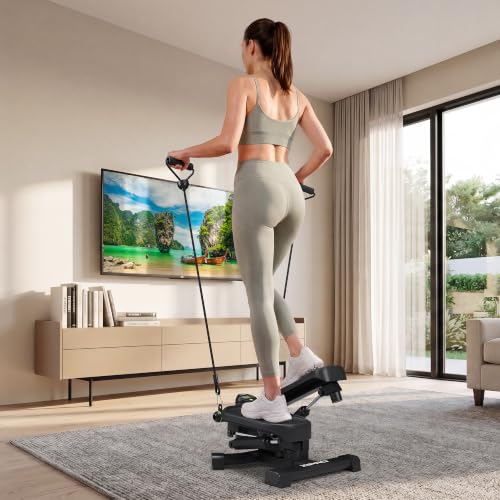 Zipro Roam | Funktionelle Fitnessgeräte für zu Hause | 2- in-1 mit Up-Down & Side Modus | inkl. LCD Trainingscomputer | inkl. Widerstandsbänder für Arme
