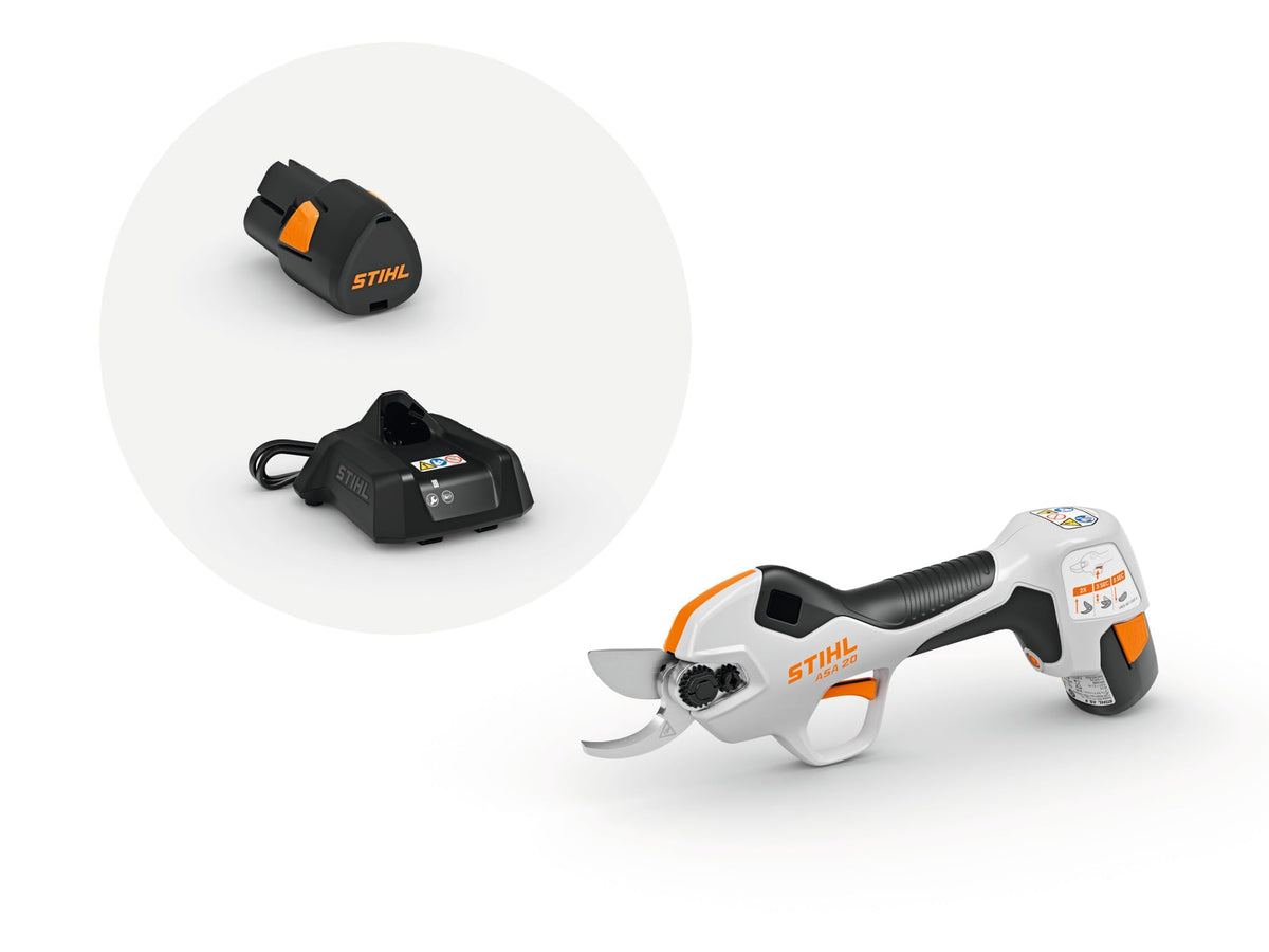 STIHL, Akku-Schneidegerät für den professionellen Gebrauch, ASA 20 Set mit Ladegerät AL 1 und Akku AS 2