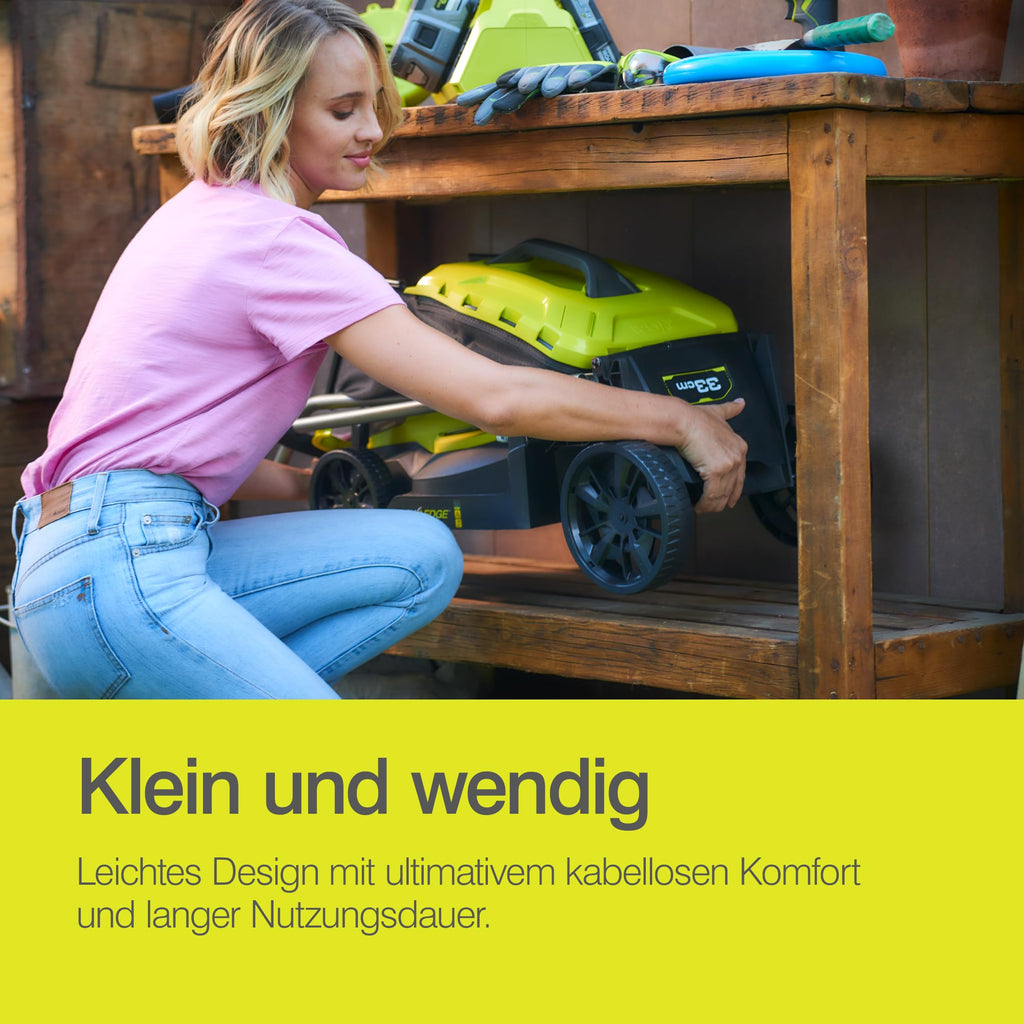 RYOBI Akku-Rasenmäher OLM1833B ohne Akku & Ladegerät