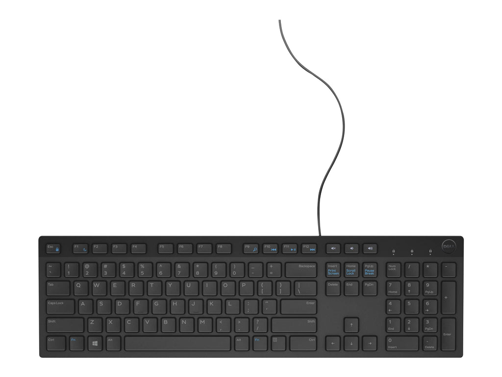 Dell Multimedia Tastatur KB216 - deutsch (QWERTZ) - schwarz