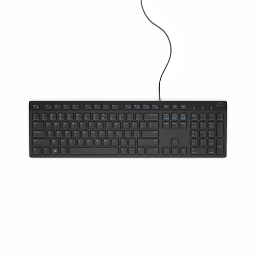 Dell Multimedia Tastatur KB216 - deutsch (QWERTZ) - schwarz