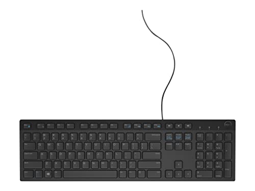 Dell Multimedia Tastatur KB216 - deutsch (QWERTZ) - schwarz