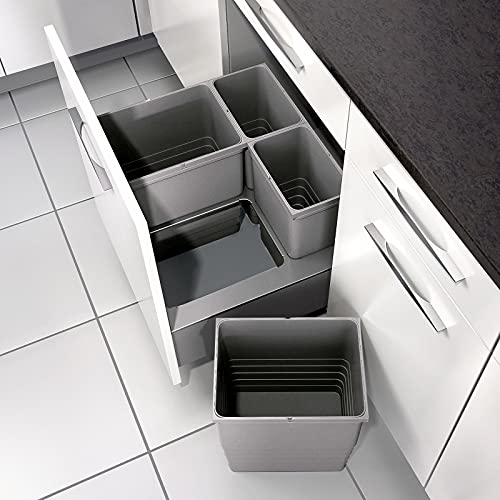 SOTECH eins2vier Abfallsammler Höhe: 310 mm Volumen 8 Liter 153 x 230 mm