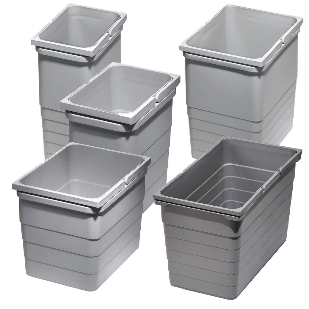 SOTECH eins2vier Abfallsammler Höhe: 310 mm Volumen 8 Liter 153 x 230 mm