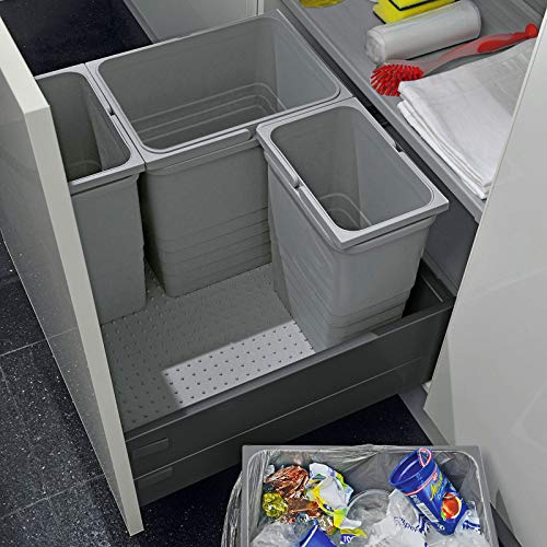 SOTECH eins2vier Abfallsammler Höhe: 310 mm Volumen 8 Liter 153 x 230 mm