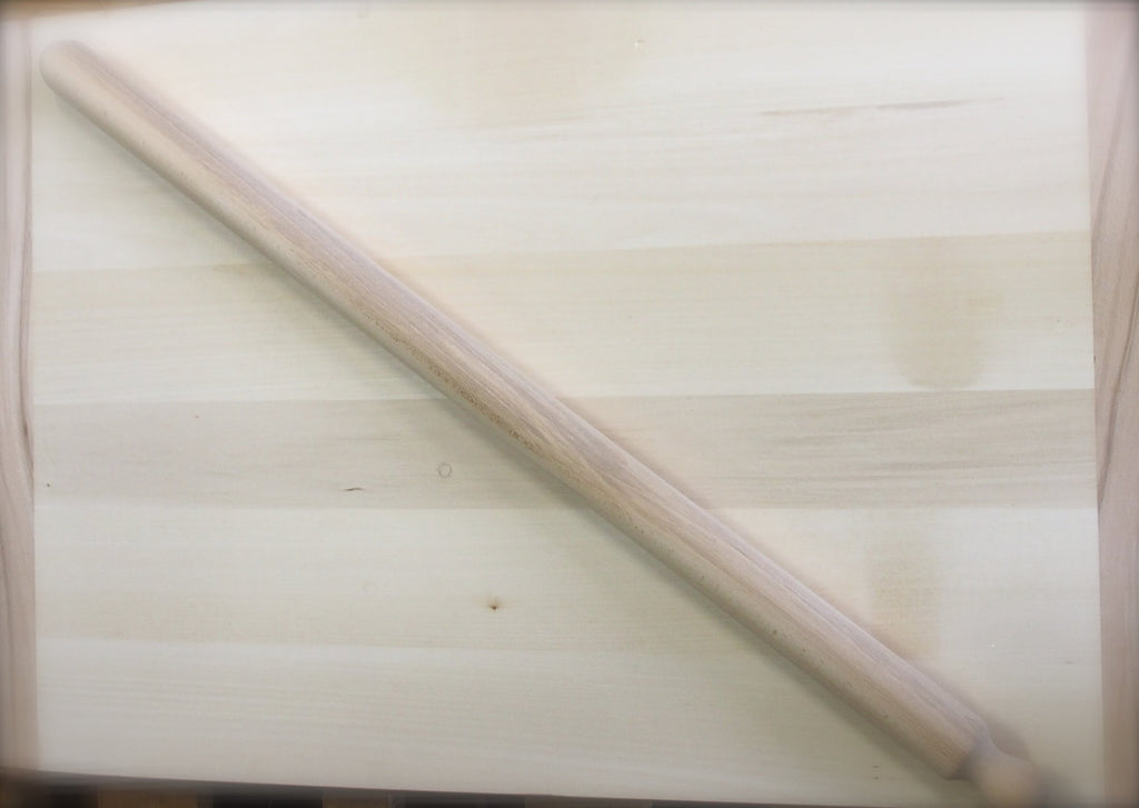 Panetta Casalinghi Nudelholz mit einem Griff, Holz, Beige, 4,5 x 100 cm