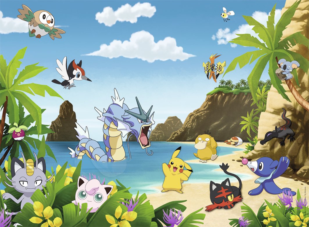 Ravensburger Puzzle Pokémon Schnapp sie dir alle! - 200 XXL Teile