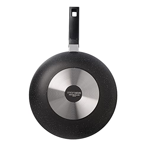 Moneta Etnea Wokpfanne 28 cm, Aluminum, Schwarz, 28 cm