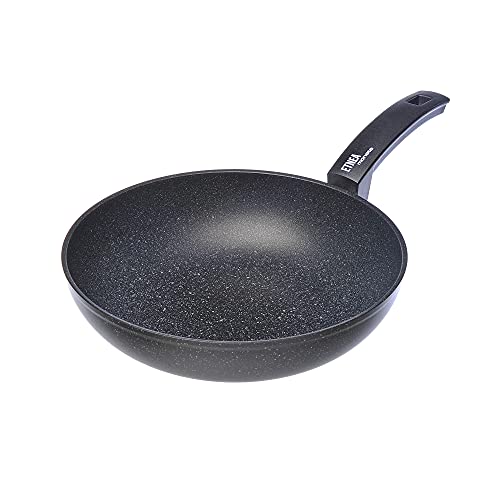 Moneta Etnea Wokpfanne 28 cm, Aluminum, Schwarz, 28 cm