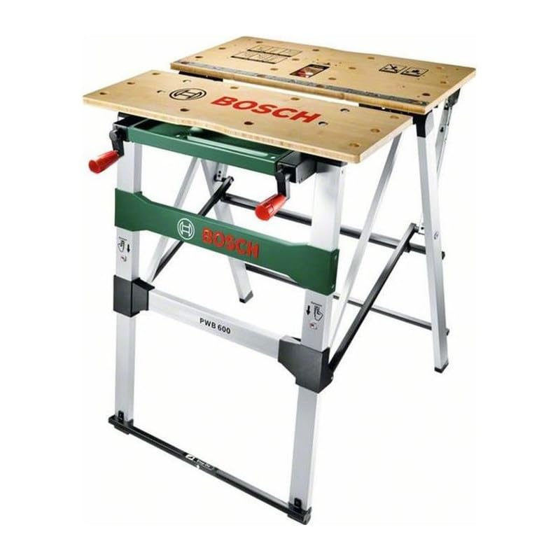 Bosch Arbeitstisch PWB 600 (4 Spannbacken, Karton, max. Tragfähigkeit: 200 kg)