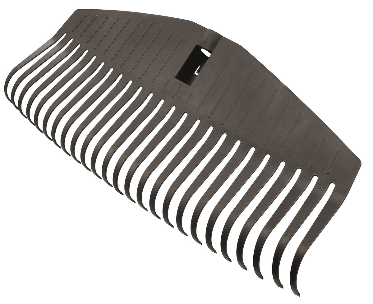 Solid Leaf Rake L Head Black