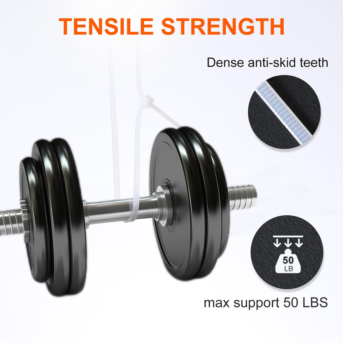 DUNSOO Kabelbinder, Kabelbinder Weiß Set, Kabelbinder UV Beständig Temperaturbeständig, Chemische Resistenz Heavy Duty Starke Zip Ties