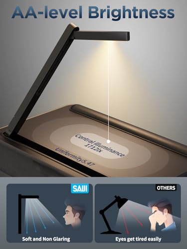 SAIJI laptopkissen mit LED-Licht, Verbesserter Laptop Ständer Bett
