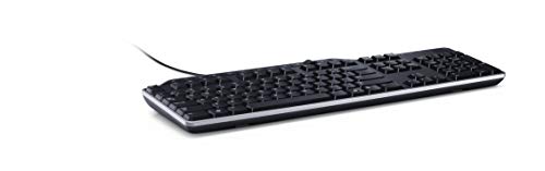 Dell KB-522, Wired, Business Multimedia Tastatur, German (QWERTZ), schwarz