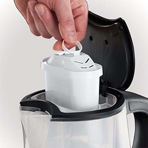 Russell Hobbs Wasserkocher [BRITA Wasserfilter MAXTRA+ Einsatz] Purity (1l + 0,5l Filtereinsatz, 2200W, LED Beleuchtung, inkl. Filterkartusche, Kalkfilter, Kartuschenwechselanzeige) Teekocher 22850-70