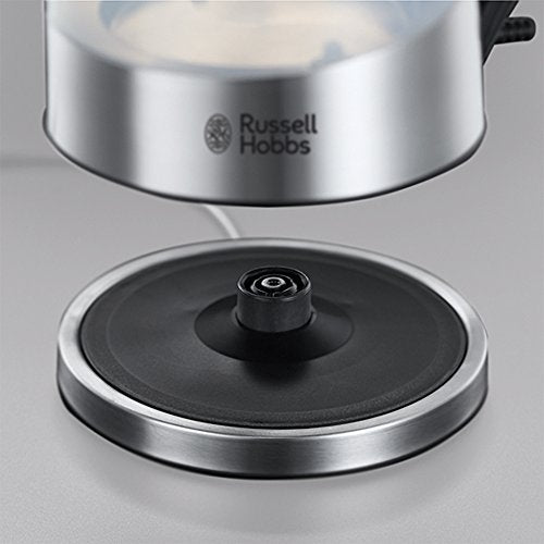 Russell Hobbs Wasserkocher [BRITA Wasserfilter MAXTRA+ Einsatz] Purity (1l + 0,5l Filtereinsatz, 2200W, LED Beleuchtung, inkl. Filterkartusche, Kalkfilter, Kartuschenwechselanzeige) Teekocher 22850-70