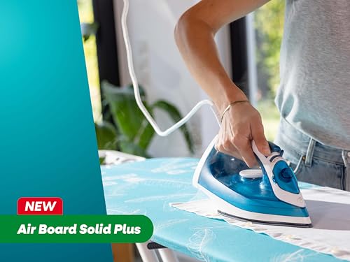Leifheit Bügelbrett Air Board M Solid Plus, Bügelbezüge bis 120 x 38 cm