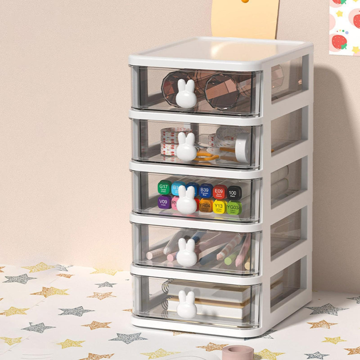 Mehrschichtiger Schreibtisch-Organizer, Schreibtisch-Organisationsbox