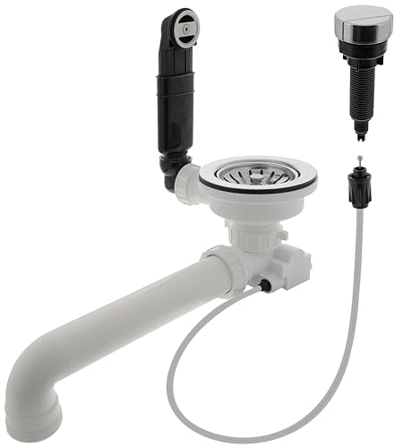 BLANCO Ablaufgarnitur 3½'' mit Ablauffernbedienung | Empfohlen