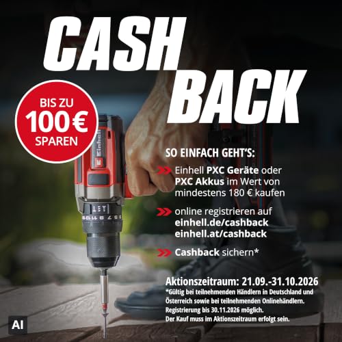Einhell Akku-Universalbläser GC-CL 18/1 Li E-Solo Power X-Change (18 V, Li-Ion, Blas-Luftstrom 210 km/h, 2-TLG. Rohr, elektr. Drehzahlregulierung, ohne Akku und Ladegerät)