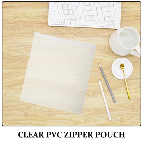 6 Stück Matte Pvc Einsteckhülle für Notizbücher mit Reißverschluss