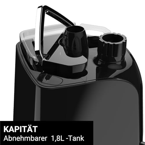 SteamOne Vertikaler Dampfglätter Steamer Schwarz 1800W - 1,8L