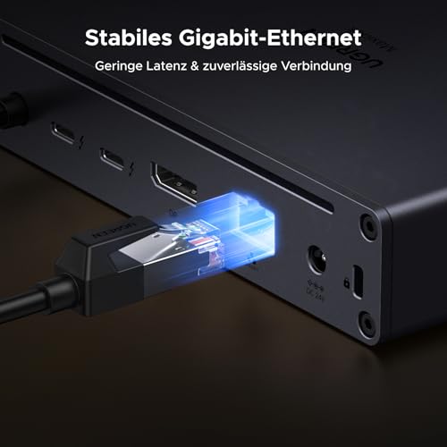 UGREEN Maxidok Thunderbolt 5 Dock 6K@60Hz/4K@120Hz für TBT5/4-Laptop
