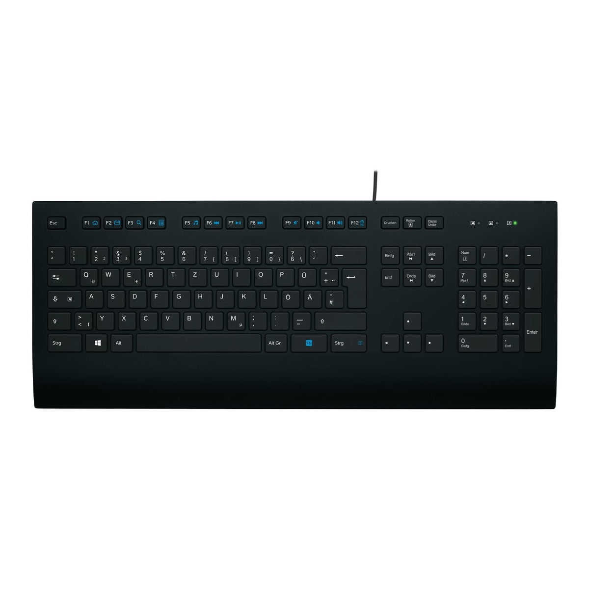 Logitech K280e Pro Kabelgebundene Business Tastatur für Windows
