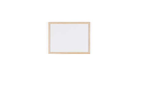 Bi-Office Budget Whiteboard mit Holzrahmen, magnetisch, 5 Größen wählbar, 40 x 30 cm