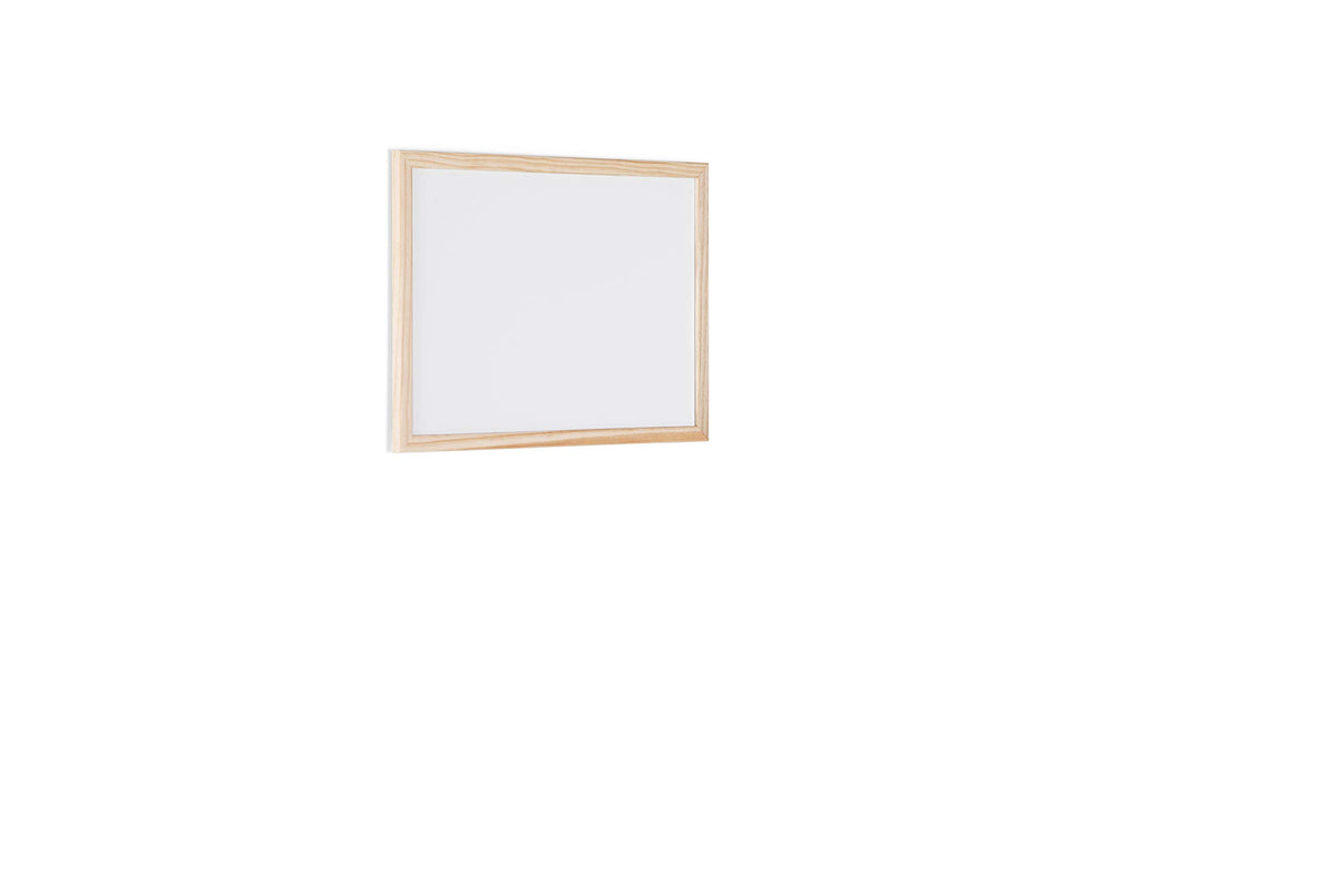 Bi-Office Budget Whiteboard mit Holzrahmen, magnetisch, 5 Größen wählbar, 40 x 30 cm