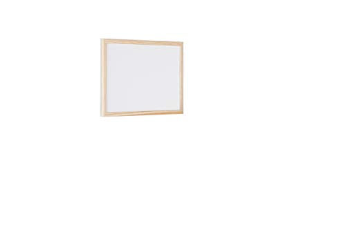 Bi-Office Budget Whiteboard mit Holzrahmen, magnetisch, 5 Größen wählbar, 40 x 30 cm