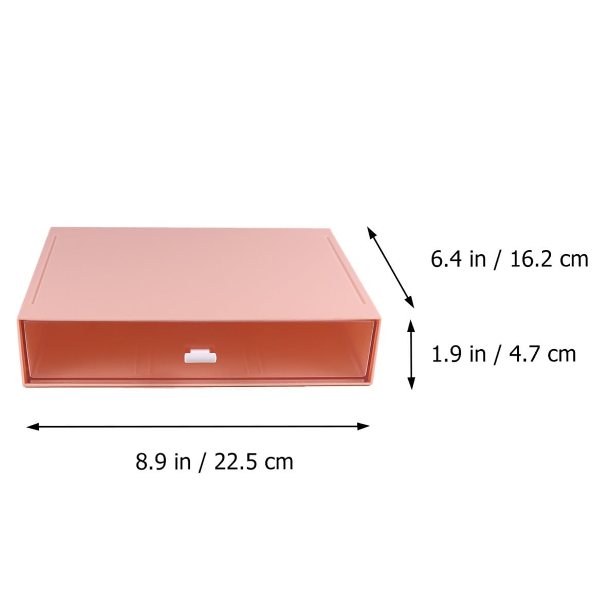 ifundom Schubladen Organizer Satz aus Abs mit Schubladenartigem Design Leichter Büroaufbewahrungsbox für Schreibtisch und Schlafzimmer zur Organisation