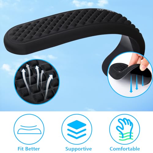 ELZO Handgelenkauflage für Tastatur und Maus, Ergonomisches Wrist Rest Memory Foam Handgelenkstützen Set, für Büro, Computer, Laptop, rutschfeste und Anti-Sehnenscheidenprobleme, komfortables Tippen