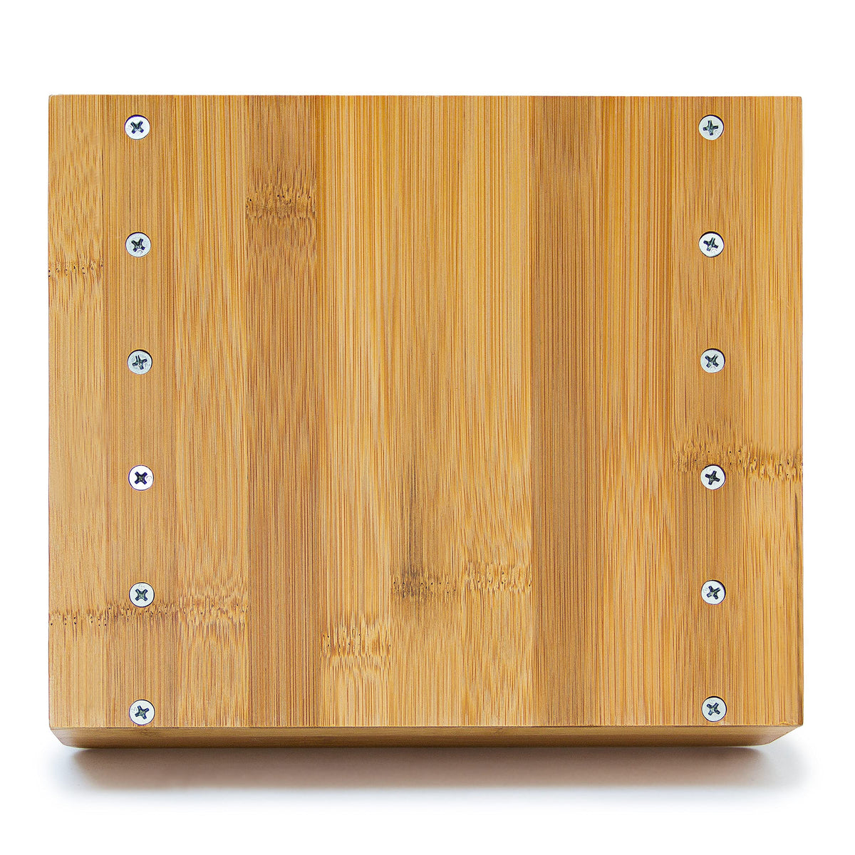 Relaxdays Dokumentenhalter Bambus, 5 Fächer, Prospekte, Zeitschriften, Briefablage, HBT: ca. 23 x 24,5 x 20,5 cm, Natur
