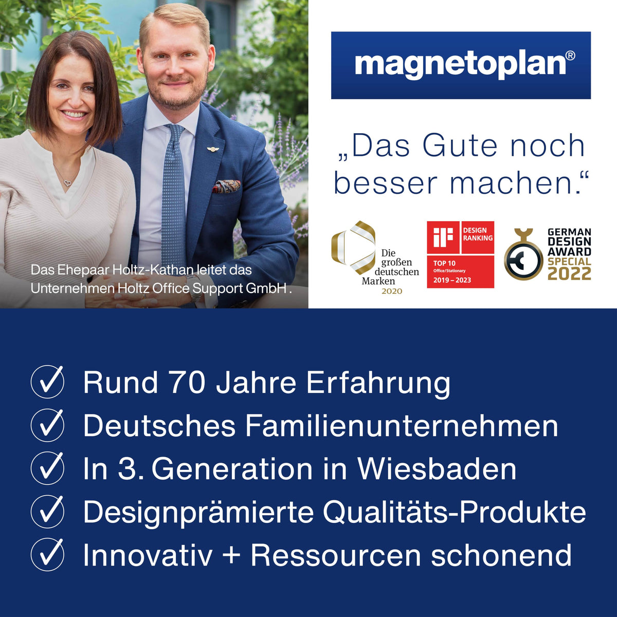 magnetoplan Pinnwand-Papier, Braun | FSC-zertifiziert, Blauer Engel