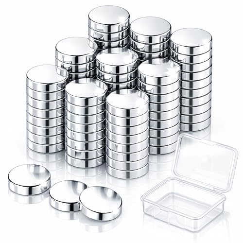 100 Stück Mini Neodym-Magnete,8X2mm Runde Starkmagnete mit starker Haftkraft – Ideal für Magnettafel, Whiteboard, Kühlschrank und Büro