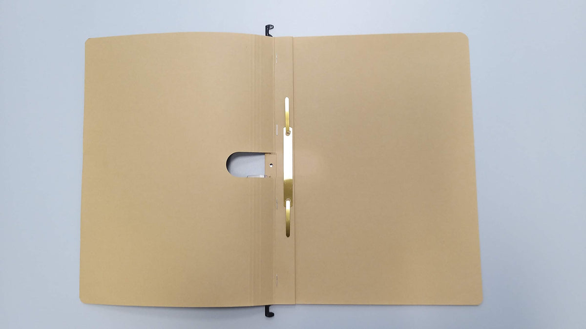Q-Connect KF00554 Hängehefter/Hängemappen Für A4 Farbe: Braun/Natronkarton, Heftung aus 250g/qm / 25 Stück/Schwarzer Organisationsdruck/mit auswechselbaren Blanco-Schildchen/Blauer Engel