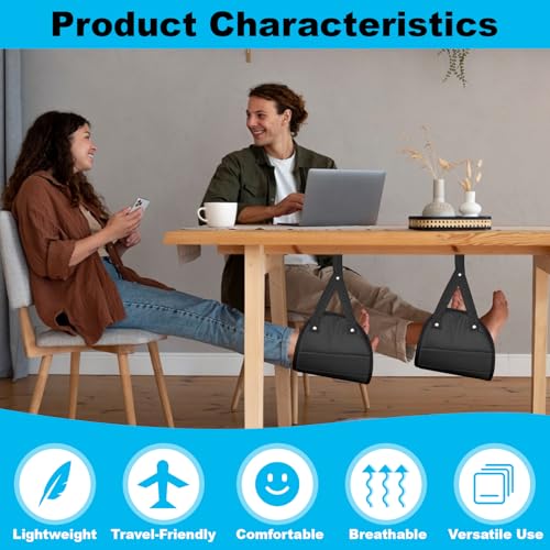 2 Stück Fußstütze Flugzeug Gadgets – Tragbare Reise Fußstütze