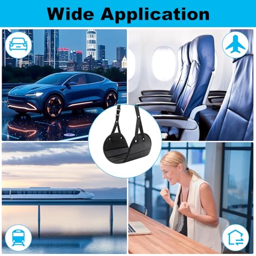 2 Stück Fußstütze Flugzeug Gadgets – Tragbare Reise Fußstütze