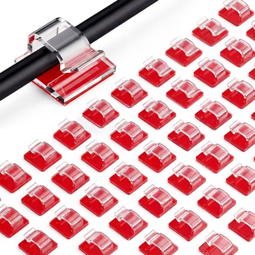 Kabelclips 100 Stück selbstklebend