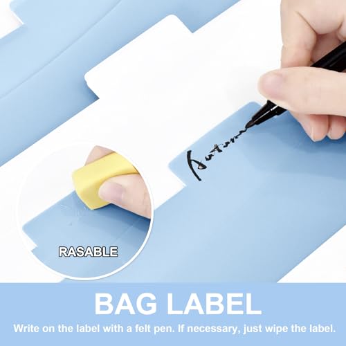 Zeitschriftenhalter Wand,A4 Wandorganizer Hängend mit 6 Hängetaschen,Magazinhalter Wand Tragbarer und Faltbarer für Schulunterlagen,Briefe,Bücher,Zeitungen und Korrespondenz (Blau)