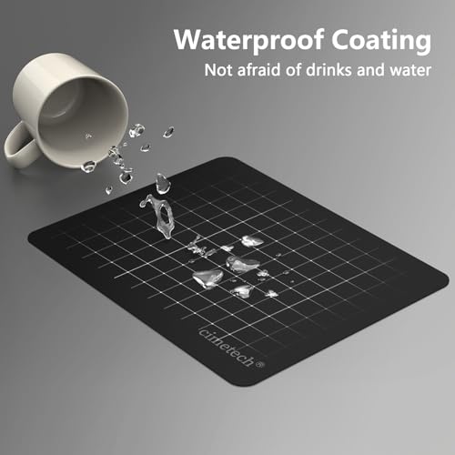 cimetech Mauspad 230 x 180 x 1 mm Gaming Mousepad für alle Maustypen