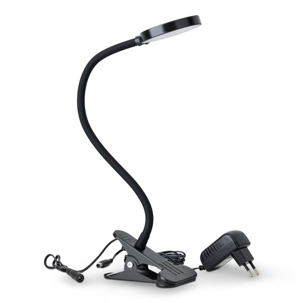 SEBSON Klemmlampe Bett 4W - dimmbare Schreibtischlampe mit Kabel & Stecker