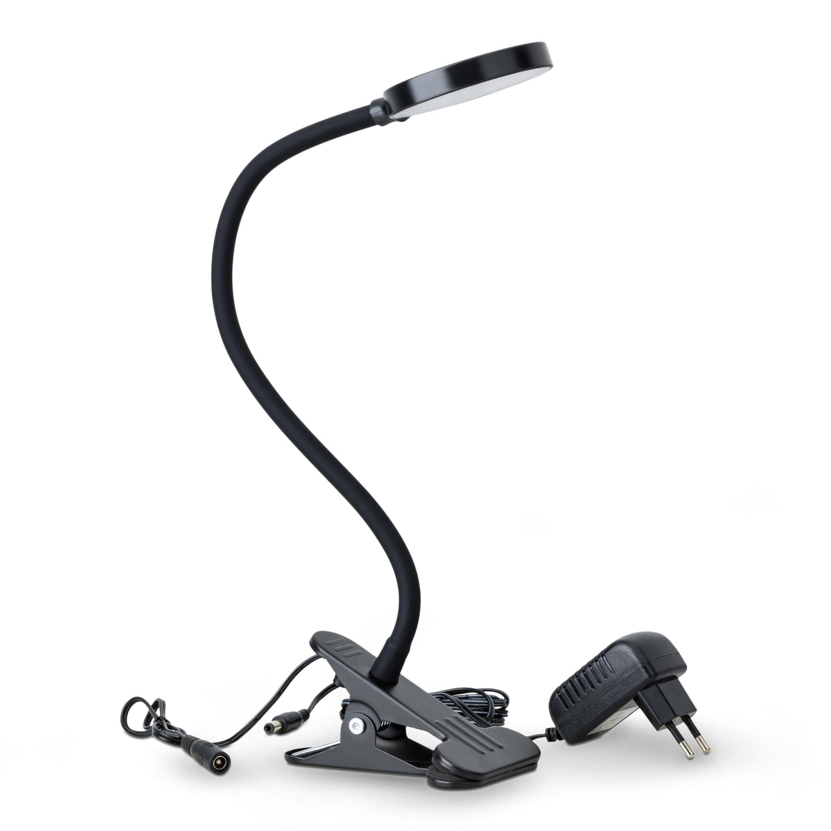 SEBSON Klemmlampe Bett 4W - dimmbare Schreibtischlampe mit Kabel & Stecker