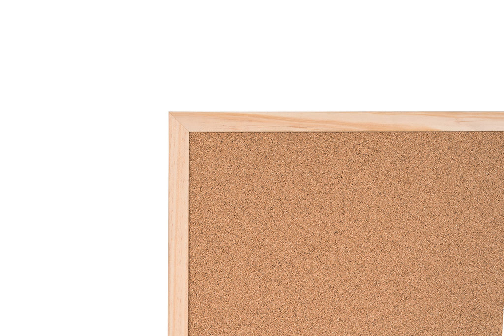 Bi-Office Korktafel / Pinnwand mit Holzrahmen- 5 Größen wählbar - 60 x 40 cm