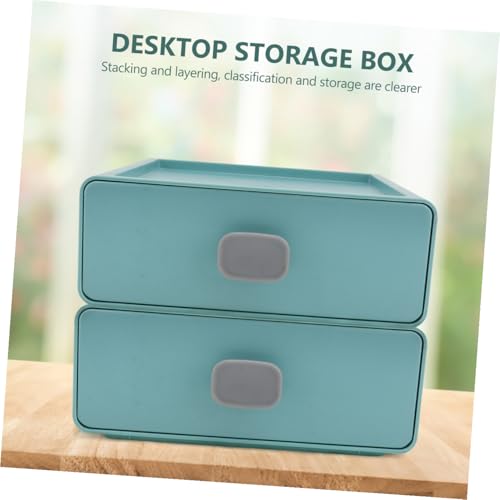 minkissy Robuste Pp-kunststoff-organisationsbox Tischaufbewahrungskoffer Einfaches Design Für Den Wohnheimbereich Im Home Office